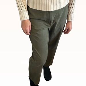 Banana Republic Olive Green Tailored Pants Size S